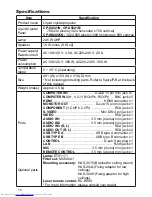 Предварительный просмотр 222 страницы Hitachi CP-WX4021N User'S Manual And Operating Manual