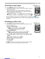 Preview for 26 page of Hitachi CP-WX410 Operating Manual