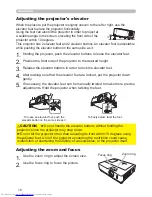 Preview for 27 page of Hitachi CP-WX410 Operating Manual