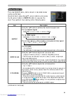 Preview for 38 page of Hitachi CP-WX410 Operating Manual