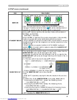 Preview for 44 page of Hitachi CP-WX410 Operating Manual