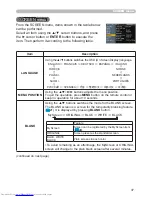 Preview for 46 page of Hitachi CP-WX410 Operating Manual