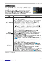 Preview for 50 page of Hitachi CP-WX410 Operating Manual