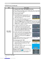 Preview for 61 page of Hitachi CP-WX410 Operating Manual