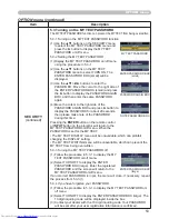 Preview for 62 page of Hitachi CP-WX410 Operating Manual