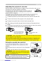 Preview for 18 page of Hitachi CP-WX625 User Manual