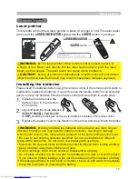 Preview for 22 page of Hitachi CP-WX625 User Manual