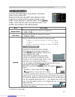 Preview for 36 page of Hitachi CP-WX625 User Manual