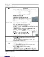 Preview for 37 page of Hitachi CP-WX625 User Manual