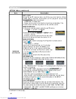 Preview for 57 page of Hitachi CP-WX625 User Manual