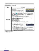 Preview for 69 page of Hitachi CP-WX625 User Manual