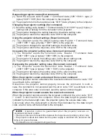 Preview for 136 page of Hitachi CP-WX625 User Manual