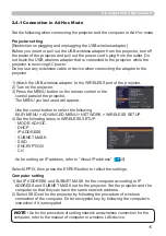 Preview for 15 page of Hitachi CP-WX9210 Network Manual