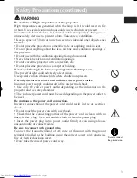 Preview for 4 page of Hitachi CP-X1200 Series User Manual