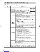 Preview for 49 page of Hitachi CP-X1200 Series User Manual