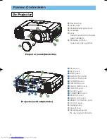 Предварительный просмотр 16 страницы Hitachi CP-X1200W (Dutch) Gebruiksaanwijzing