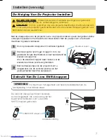 Preview for 19 page of Hitachi CP-X1200W (Dutch) Gebruiksaanwijzing