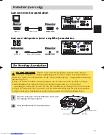 Preview for 23 page of Hitachi CP-X1200W (Dutch) Gebruiksaanwijzing