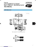 Preview for 60 page of Hitachi CP-X1200W (Dutch) Gebruiksaanwijzing