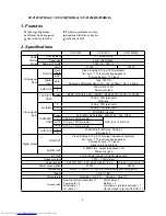 Preview for 2 page of Hitachi CP-X1200W Service Manual