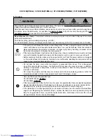 Preview for 22 page of Hitachi CP-X1200W Service Manual