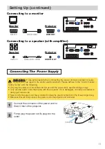 Предварительный просмотр 11 страницы Hitachi CP-X1230 User Manual – Operating Manual