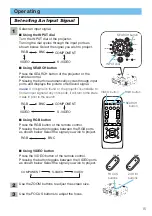 Предварительный просмотр 15 страницы Hitachi CP-X1230 User Manual – Operating Manual