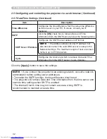 Preview for 106 page of Hitachi CP-X2 series User'S Manual And Operating Manual