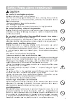 Preview for 6 page of Hitachi CP-X2010 series User'S Manual And Operating Manual