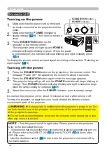 Preview for 23 page of Hitachi CP-X2010 series User'S Manual And Operating Manual