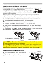 Preview for 27 page of Hitachi CP-X2010 series User'S Manual And Operating Manual