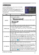 Preview for 38 page of Hitachi CP-X2010 series User'S Manual And Operating Manual