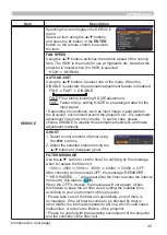 Preview for 54 page of Hitachi CP-X2010 series User'S Manual And Operating Manual