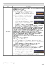 Preview for 58 page of Hitachi CP-X2010 series User'S Manual And Operating Manual