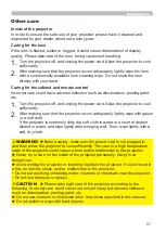 Preview for 66 page of Hitachi CP-X2010 series User'S Manual And Operating Manual