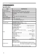 Preview for 73 page of Hitachi CP-X2010 series User'S Manual And Operating Manual