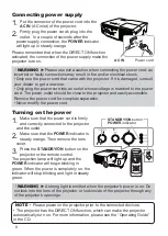 Preview for 84 page of Hitachi CP-X2010 series User'S Manual And Operating Manual