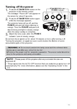 Preview for 87 page of Hitachi CP-X2010 series User'S Manual And Operating Manual