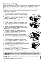 Preview for 88 page of Hitachi CP-X2010 series User'S Manual And Operating Manual