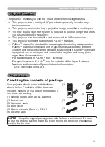 Preview for 12 page of Hitachi CP-X2010N User'S Manual And Operating Manual