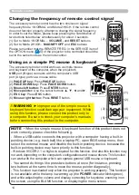 Preview for 23 page of Hitachi CP-X2010N User'S Manual And Operating Manual