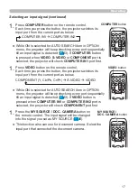 Preview for 26 page of Hitachi CP-X2010N User'S Manual And Operating Manual