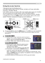 Preview for 32 page of Hitachi CP-X2010N User'S Manual And Operating Manual