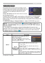 Preview for 60 page of Hitachi CP-X2010N User'S Manual And Operating Manual