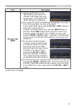 Preview for 62 page of Hitachi CP-X2010N User'S Manual And Operating Manual