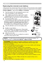 Preview for 75 page of Hitachi CP-X2010N User'S Manual And Operating Manual