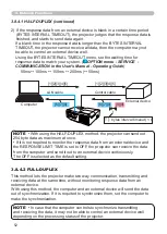 Preview for 136 page of Hitachi CP-X2010N User'S Manual And Operating Manual