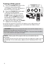 Preview for 148 page of Hitachi CP-X2010N User'S Manual And Operating Manual