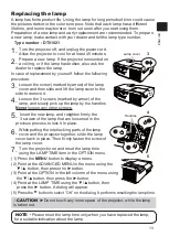 Preview for 149 page of Hitachi CP-X2010N User'S Manual And Operating Manual