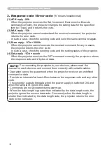 Preview for 166 page of Hitachi CP-X2010N User'S Manual And Operating Manual